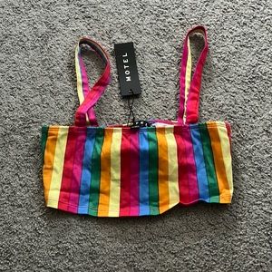 Motel Rocks colorful top